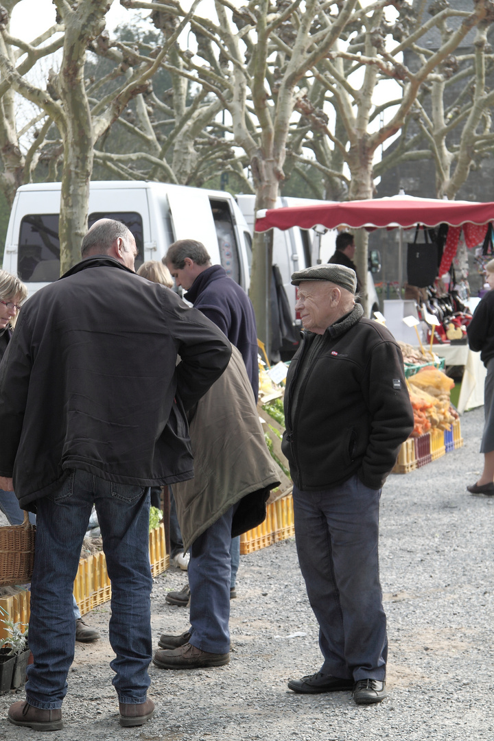 Markttag in Saint Mere Eglise