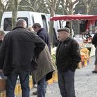 Markttag in Saint Mere Eglise