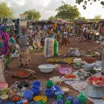 Markttag, irgendwo im Norden Ghanas