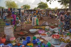 Markttag, irgendwo im Norden Ghanas