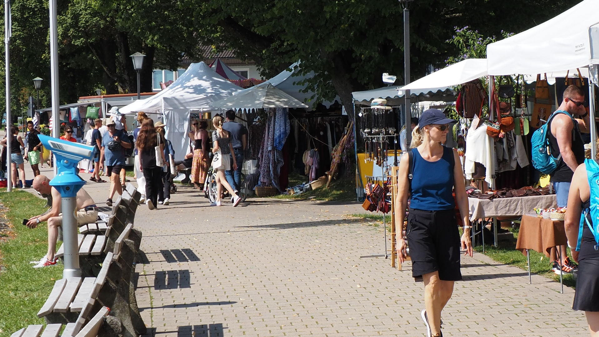 Markttreiben am Chiemsee