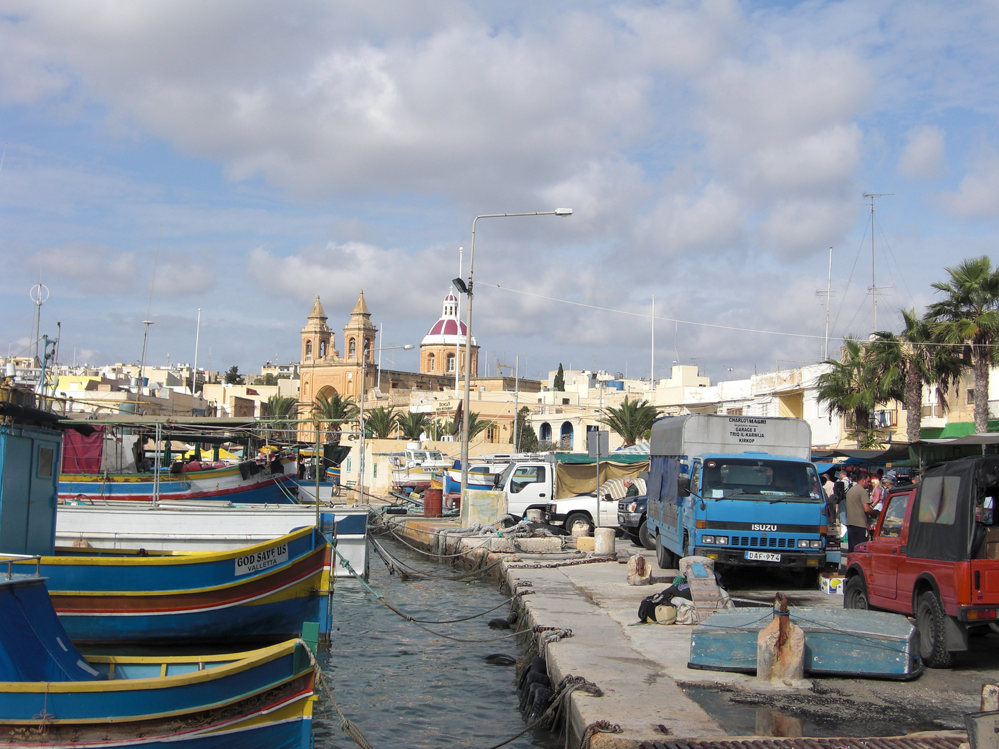 Markttreiben außerhalb von Valletta / Malta