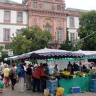 Markttreiben in Darmstadt