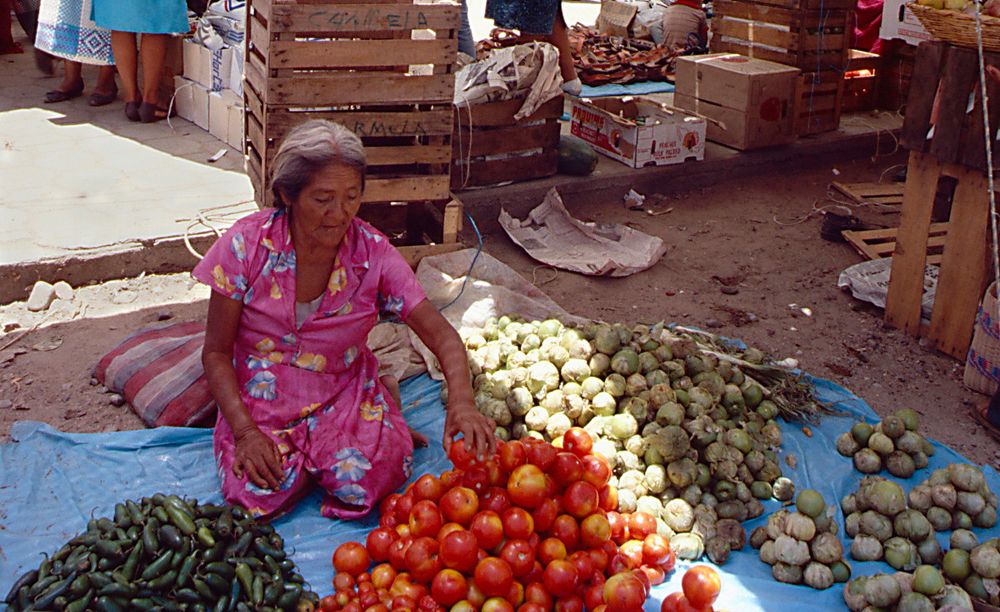 Markttreiben in Mexico