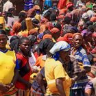 Markttrubel in Konso, Äthiopien