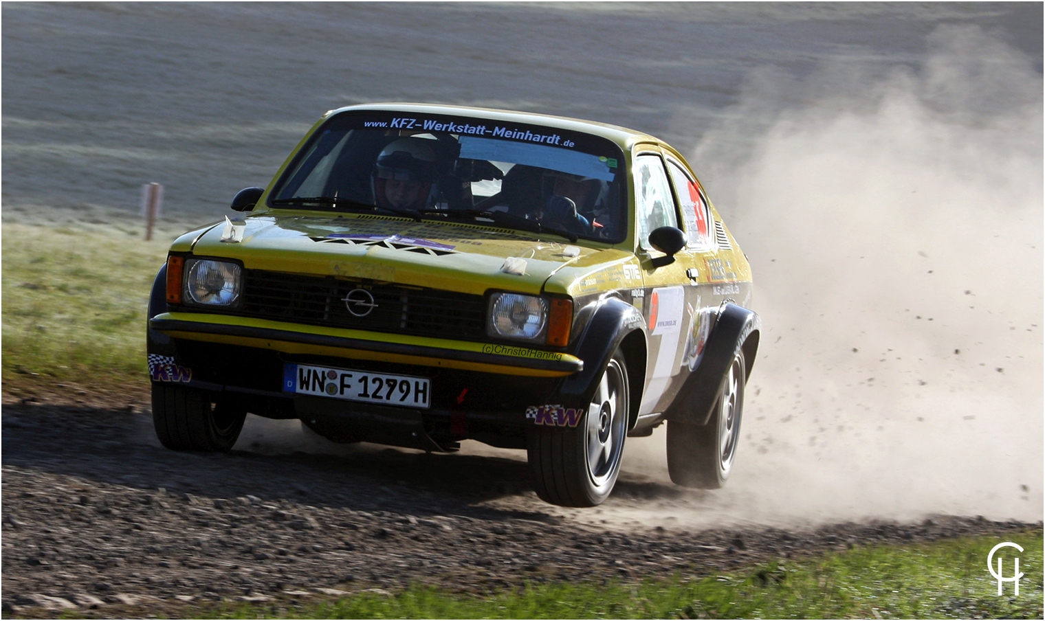 Markus Fahrner - Opel Kadett C Coupé - 17. ADAC Hessen Rallye Vogelsberg 2010