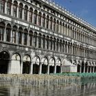 Markusplatz unter Wasser