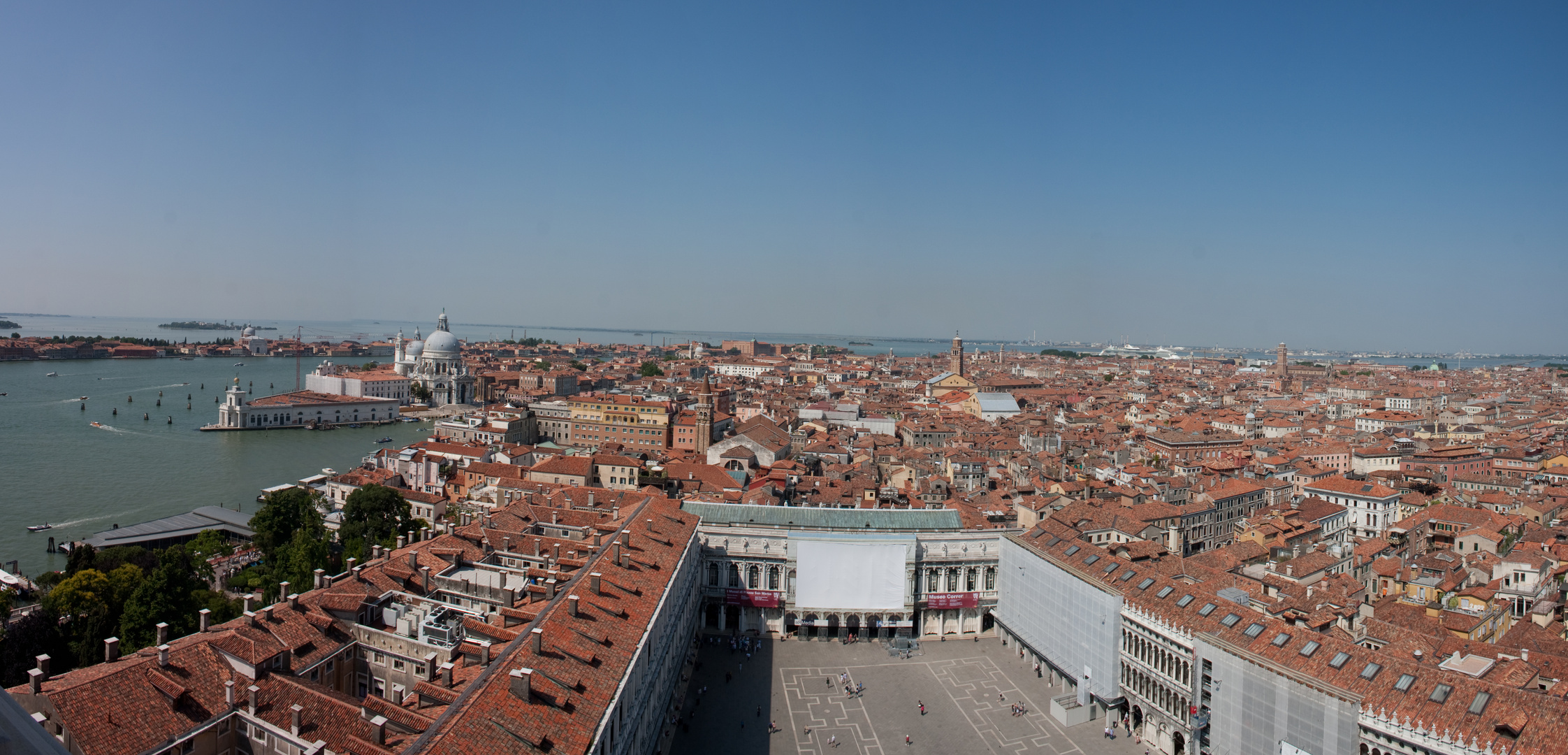 Markusplatz von oben