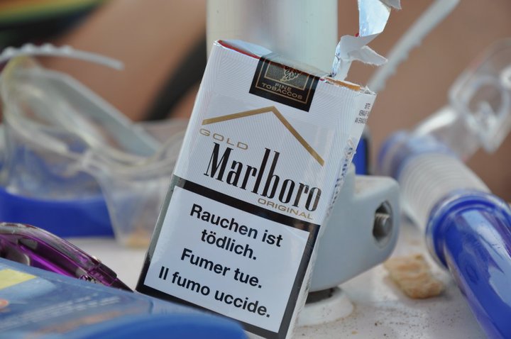 Marlboro at beach