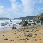 Marloes Sands in Pembrokeshire, Wales