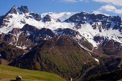 Marmolada im Frühling