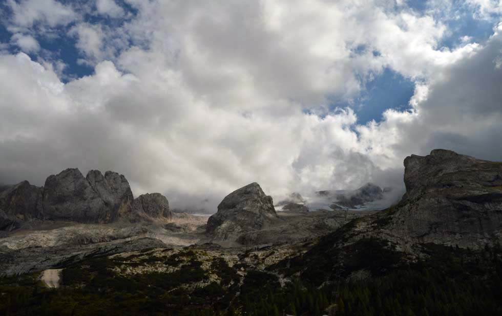 Marmolada meno ghiacciata... 