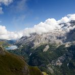 Marmolada mit Stausee