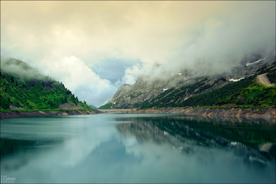 Marmolada-Stausee