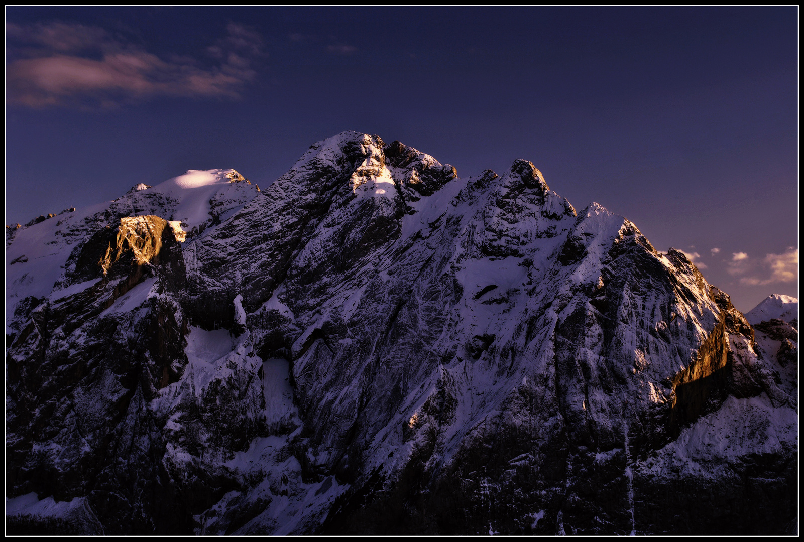 Marmolada, ultimi raggi