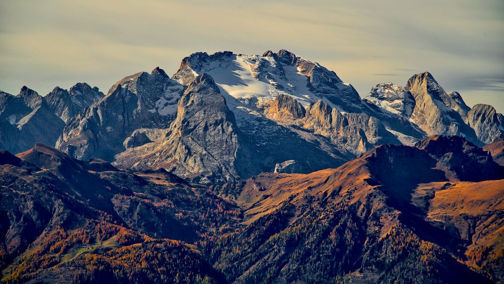 Marmolata Foto & Bild | landschaft, jahreszeiten, herbst Bilder auf ...