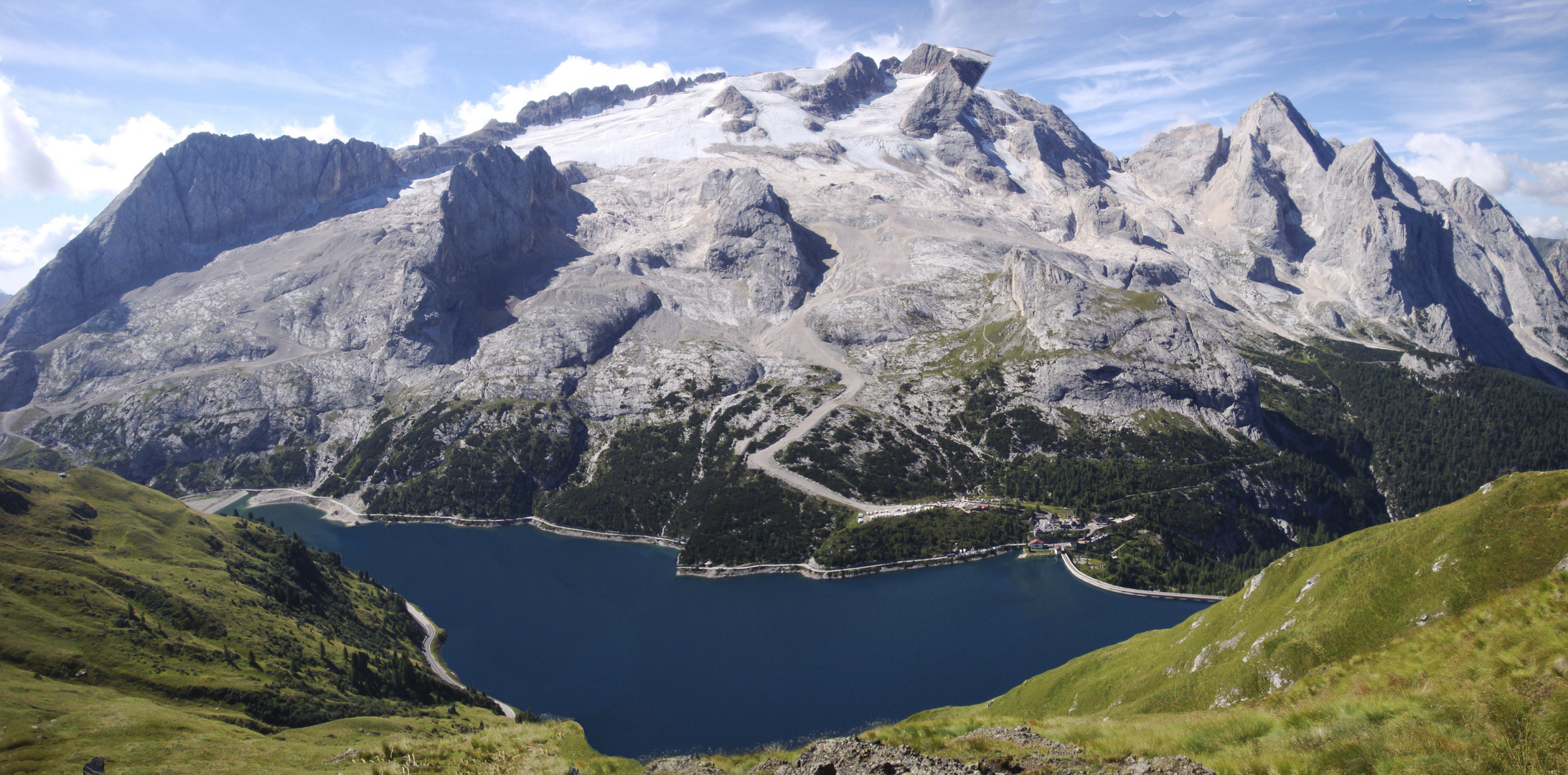 Marmolata Foto & Bild | landschaft, gletscher, berge Bilder auf ...