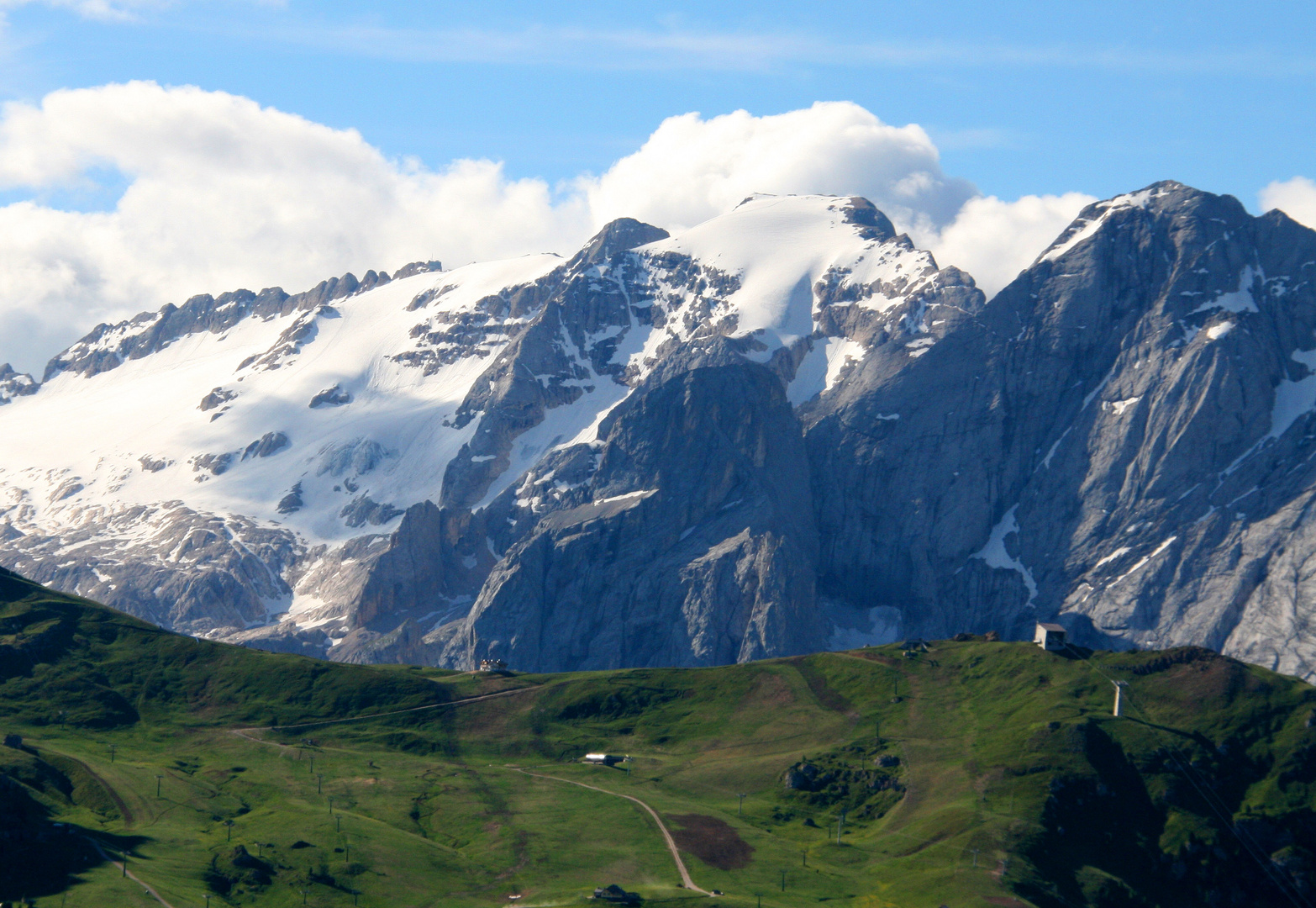 Marmolata Gletscher