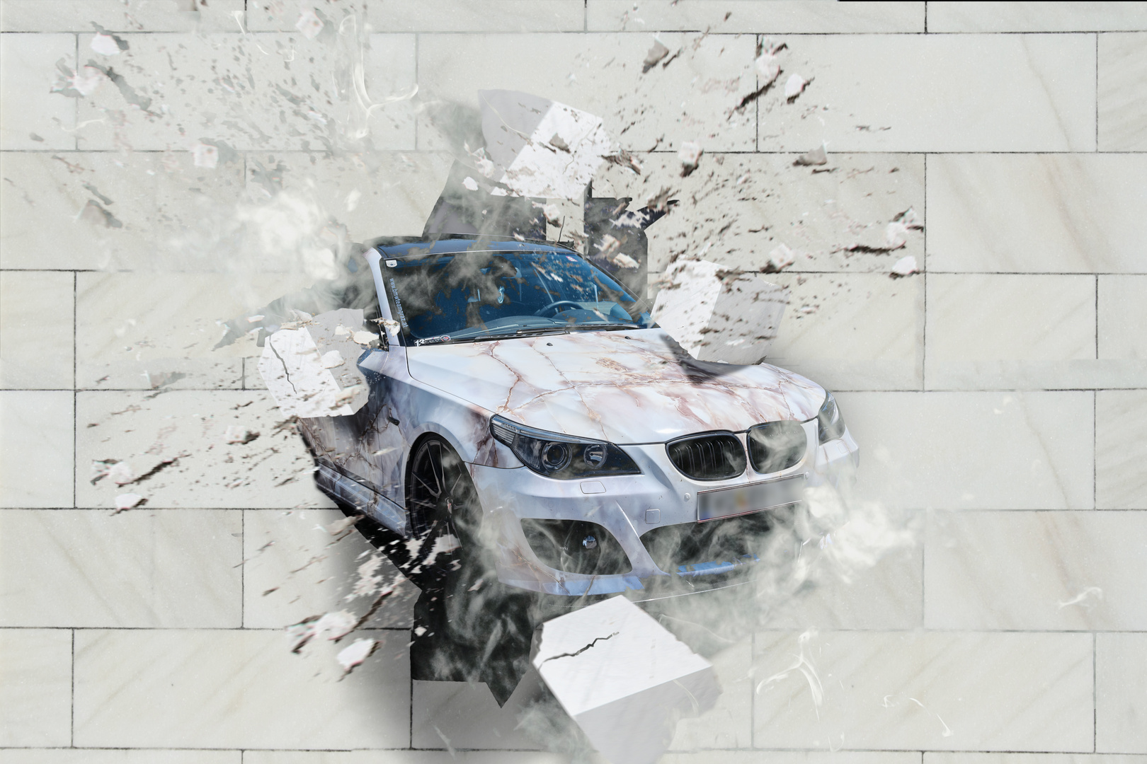 Marmor BMW Explosion