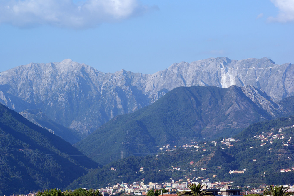 Marmorberge von Carrara