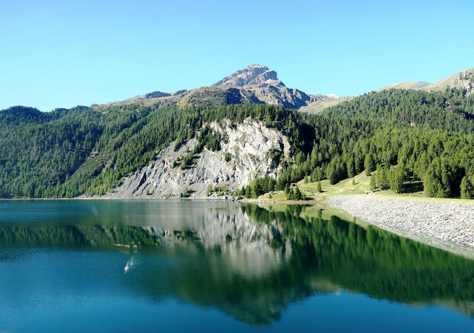 Marmorera Stausee