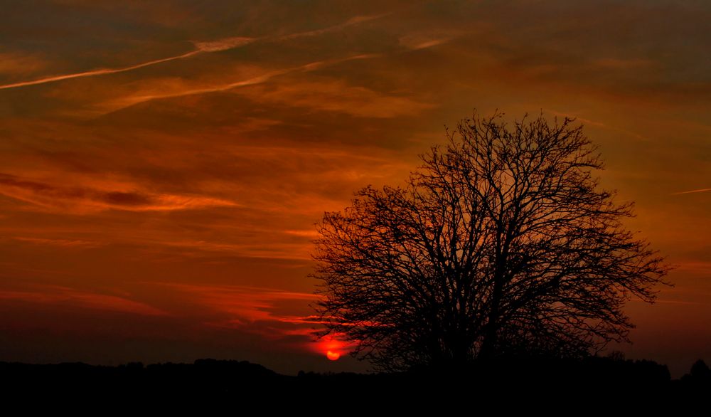 marmorierter himmel