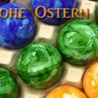 Marmorisierte Ostern