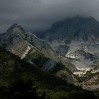 Marmorlandschaft - hinter Colonnata/Carrara