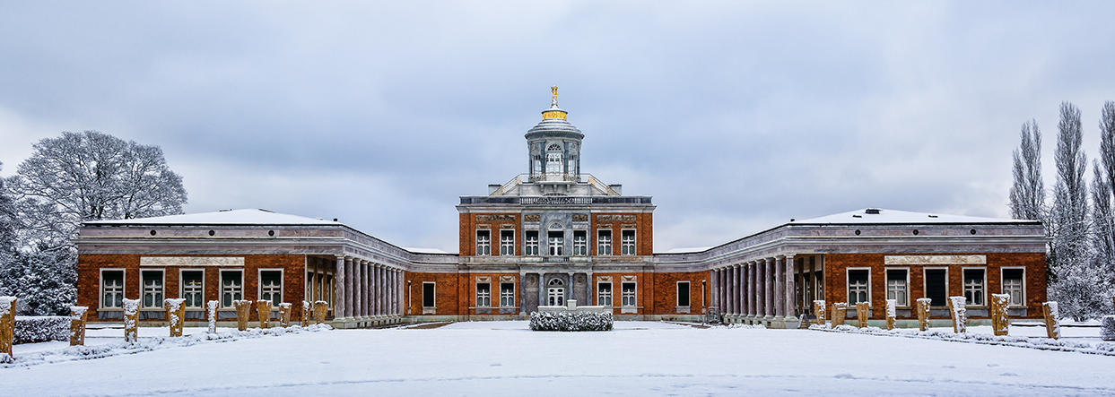 Marmorpalais im Schnee