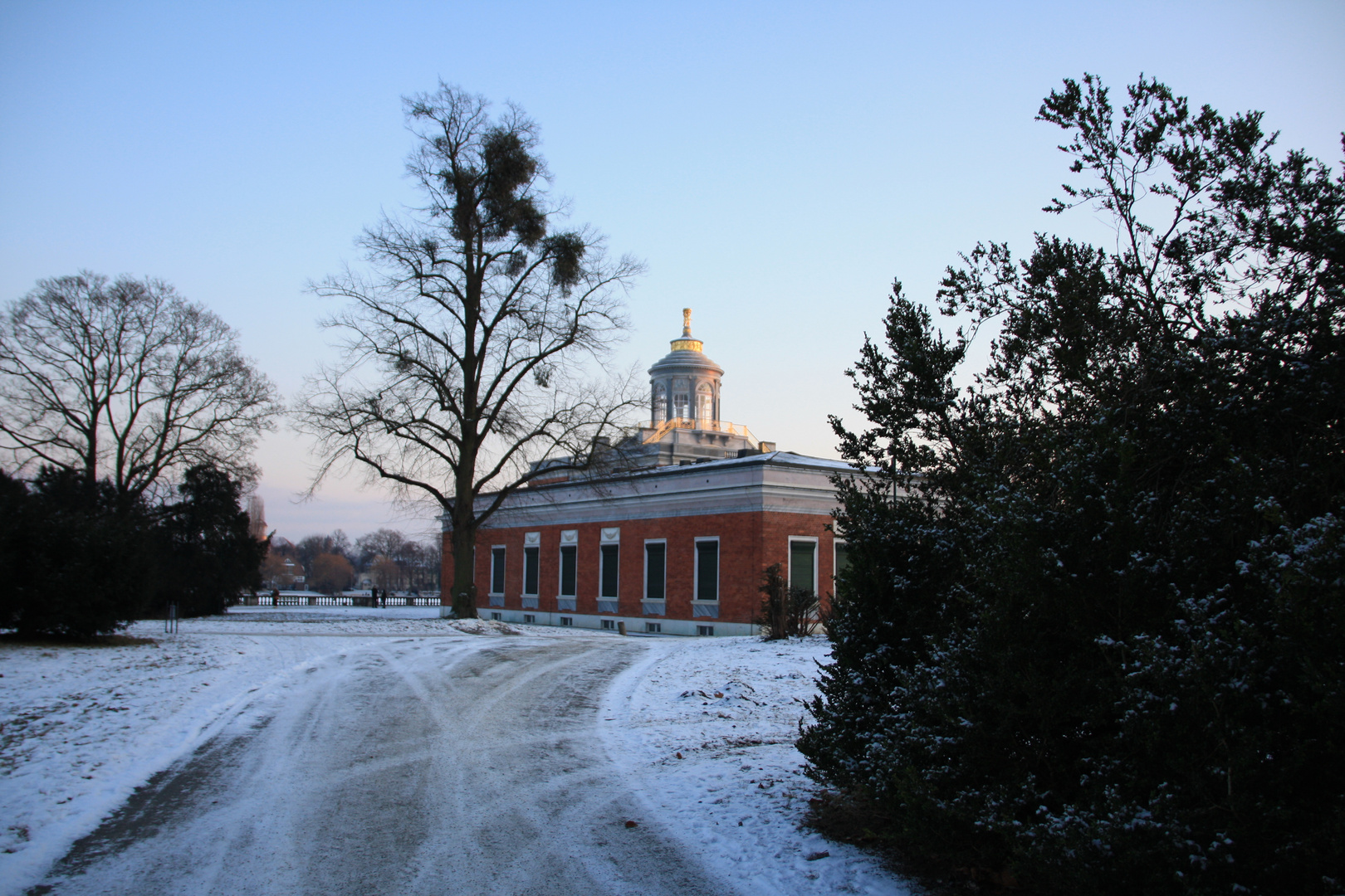 Marmorpalais im Winter