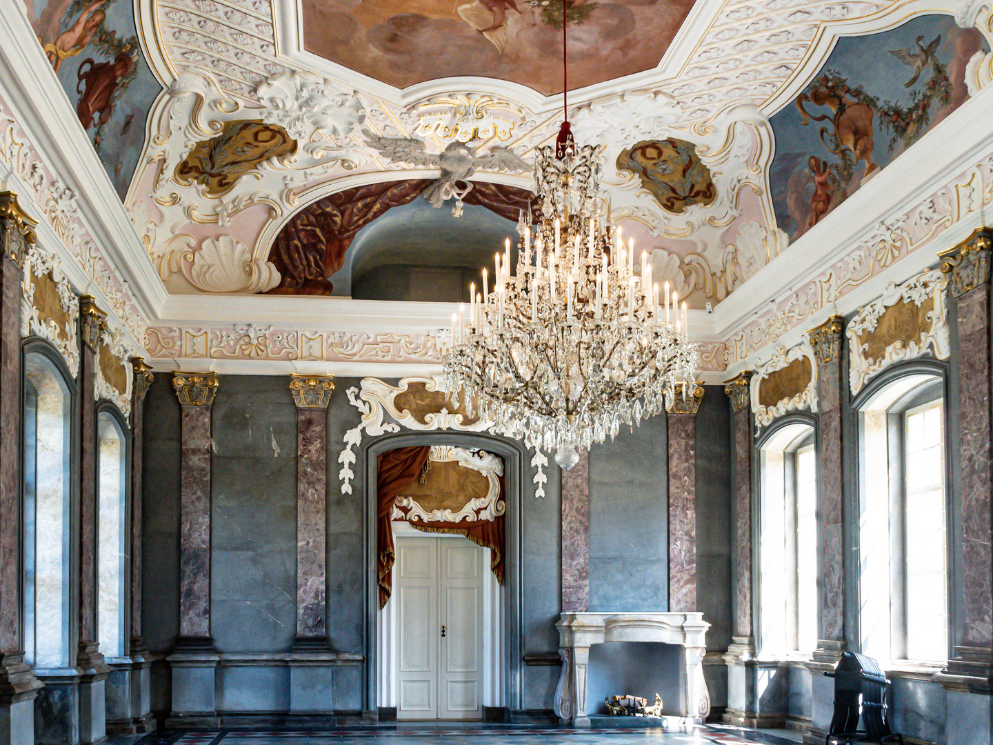 Marmorsaal in der Eremitage Bayreuth