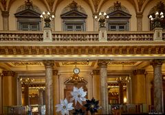 Marmorsäulen mit Ballustrade im Jugendstil Casino Monte Carlo