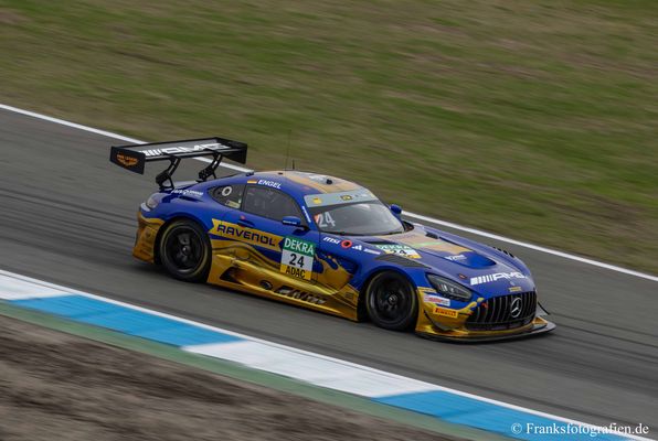 Maro Engel im Mercedes AMG Team Winward beim Finale in Hockenheim