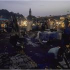 MAROC - MARRAKESCH - DSCHAMEL AL FNAH - ABENDSTIMMUNG (0043)