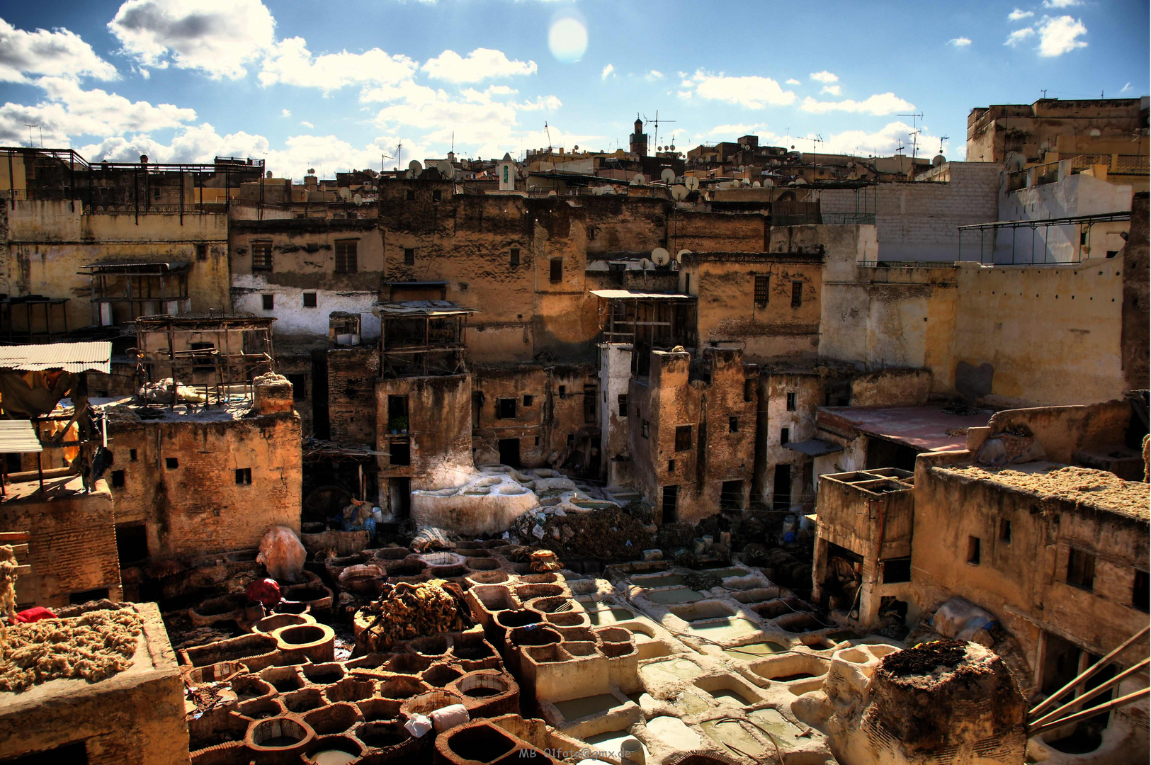 Marocco, Fes, Gerberei