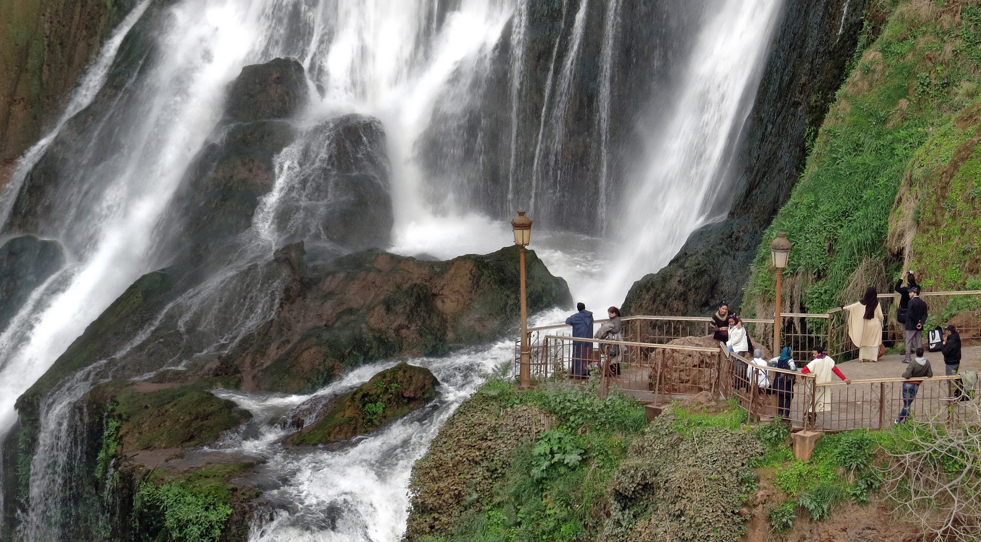 Marocco Ouzoud Wasserfälle