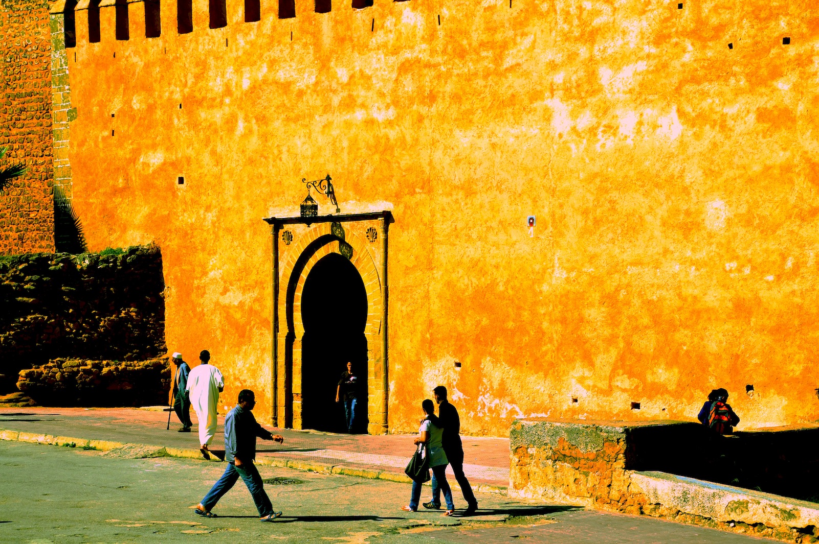 Marocco (Rabat) - wonderful colored world