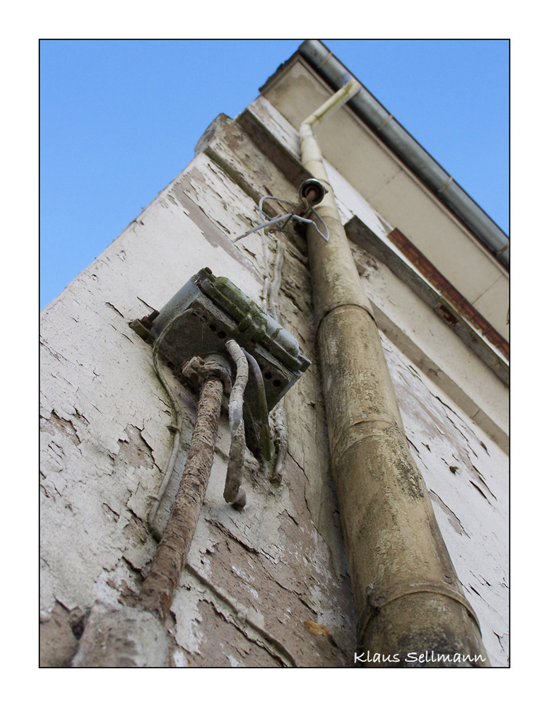 Marode Fassade in Putbus