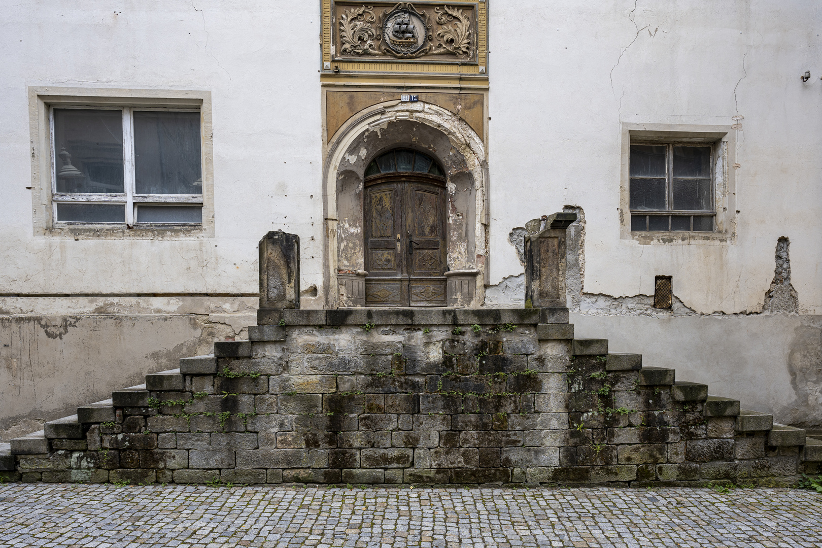 Marode in Bad Schandau, das alte Stadthaus