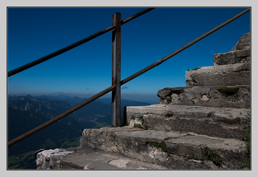 marode Treppe