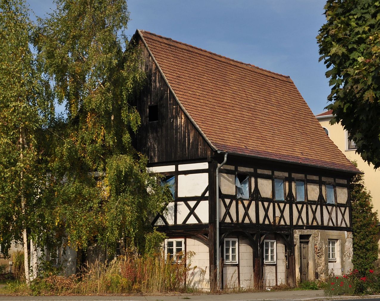 Marodes Umgebindehaus