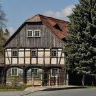 Marodes Umgebindehaus in Dittersbach.