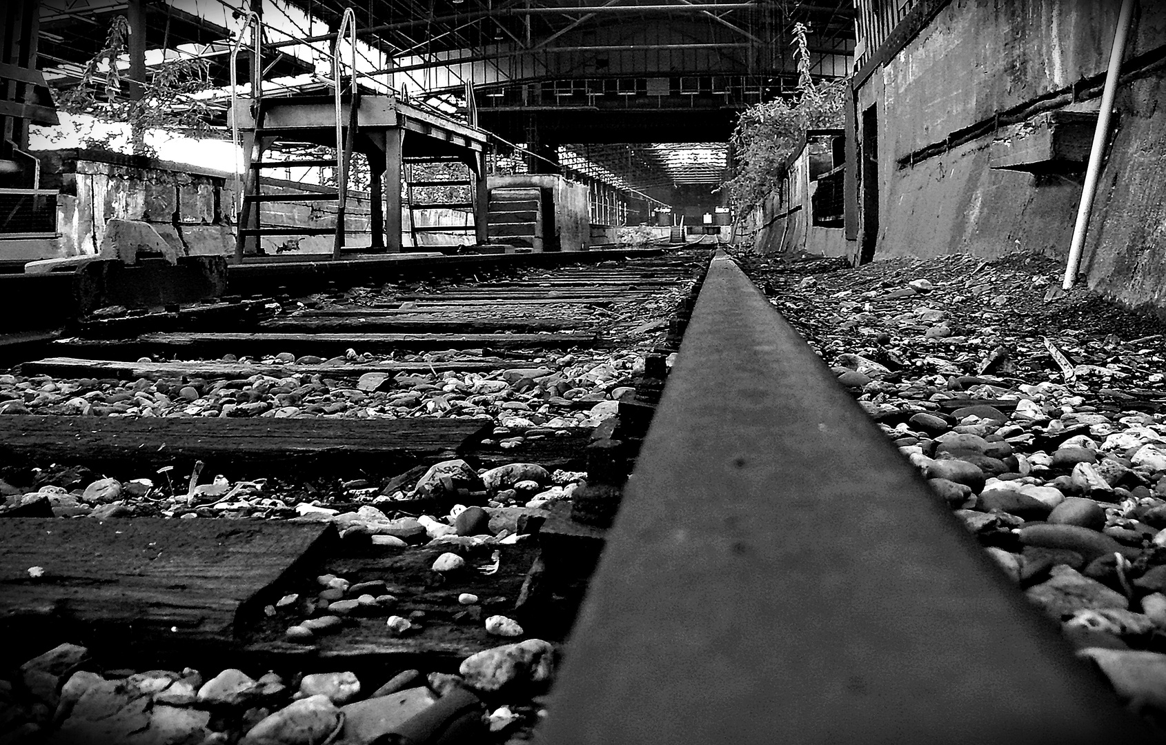 Marodistans verlassener Bahnhof