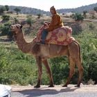 Marokaner im Atlasgebirge