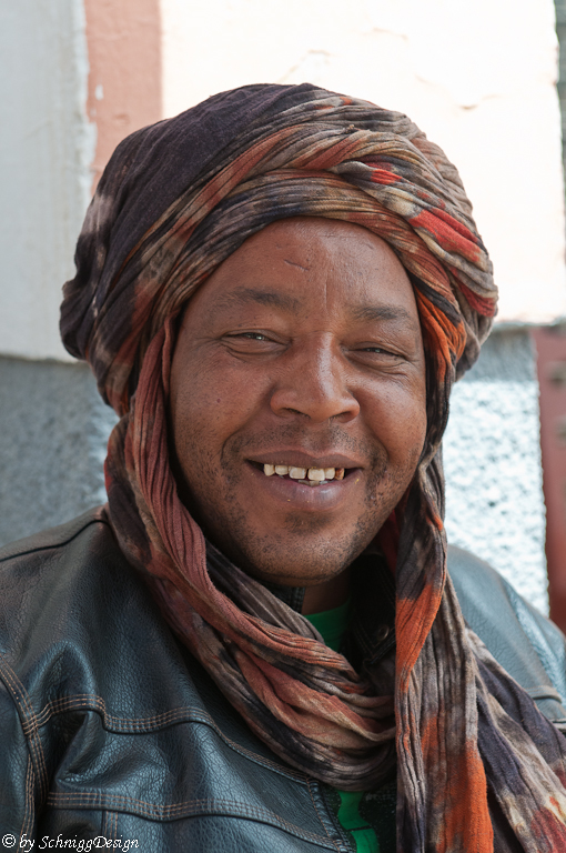 Marokkaner mit Turban