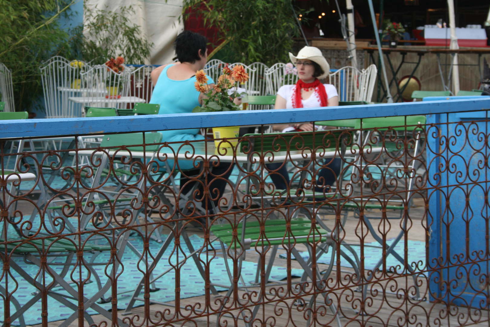 marokkanischer Biergarten