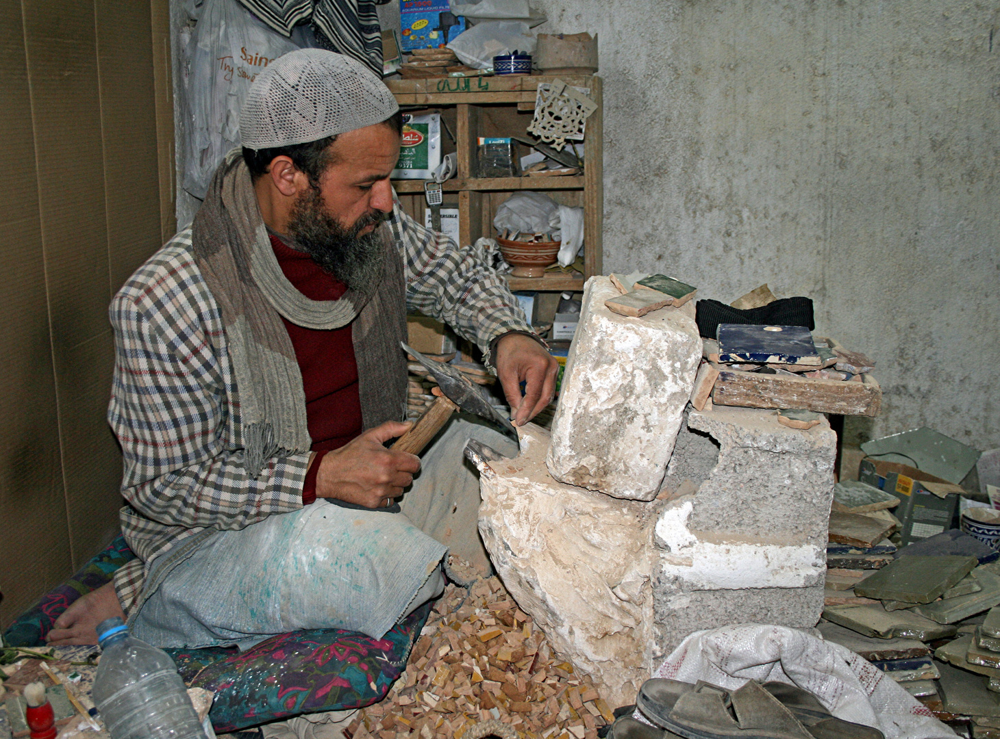 Marokkanischer Handwerker