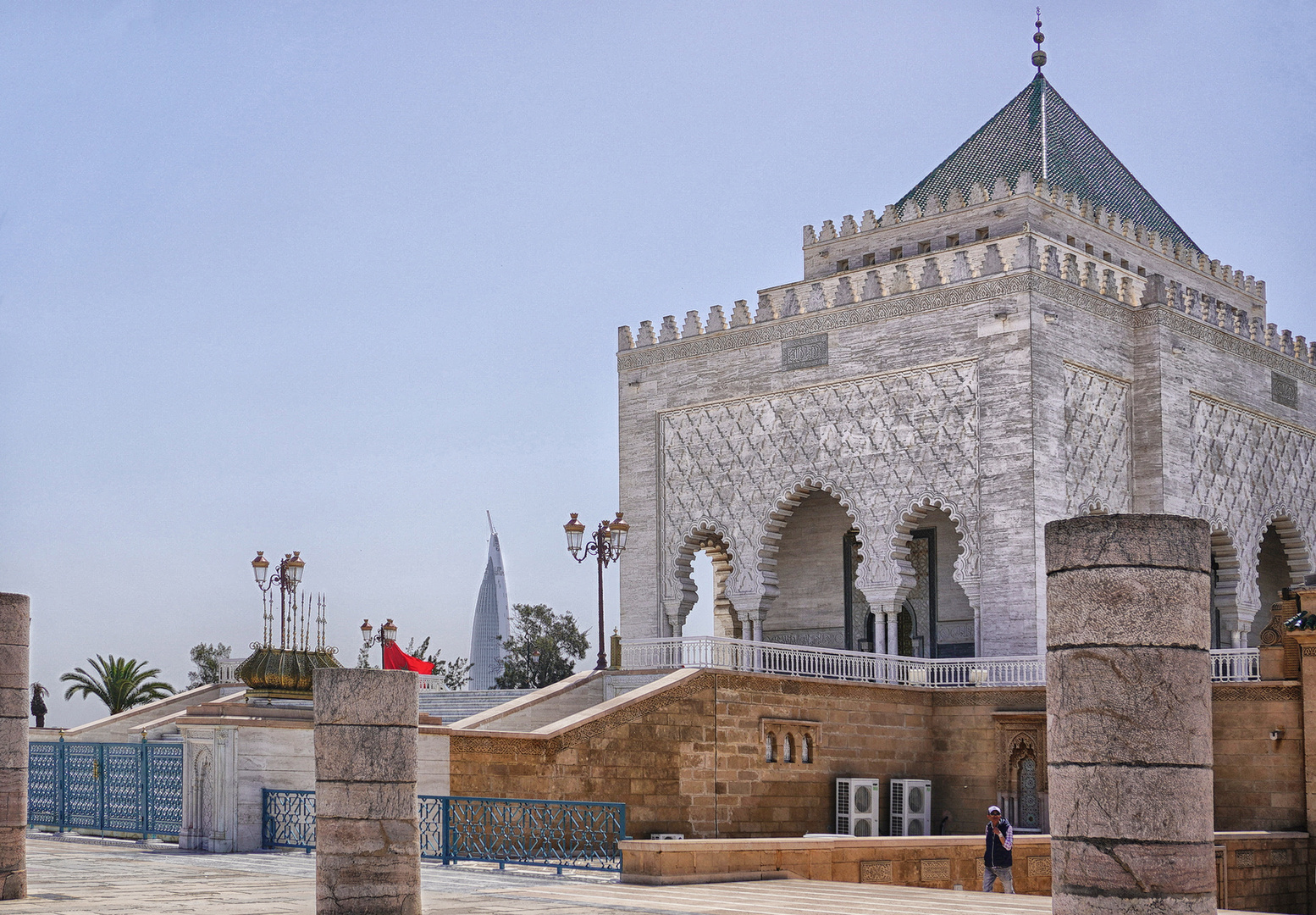 Marokko 2023 Mausoleum Mohammed V