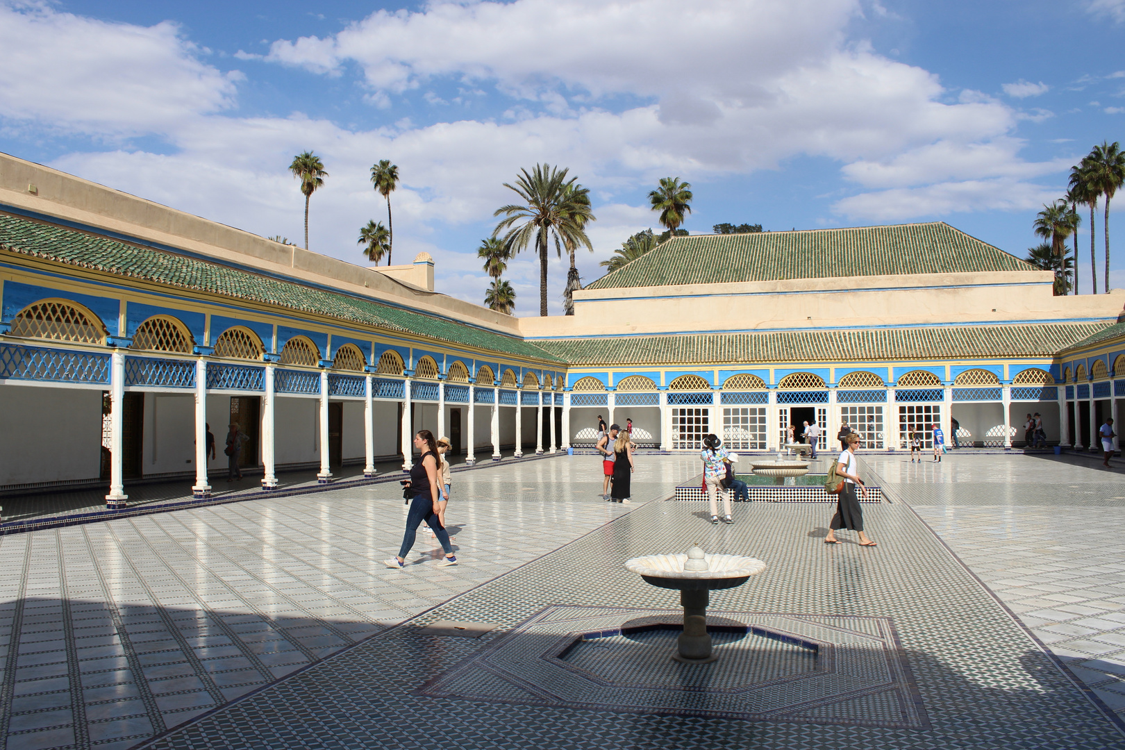 Marokko im Frühling - Marrakesch "Bahia Palast"