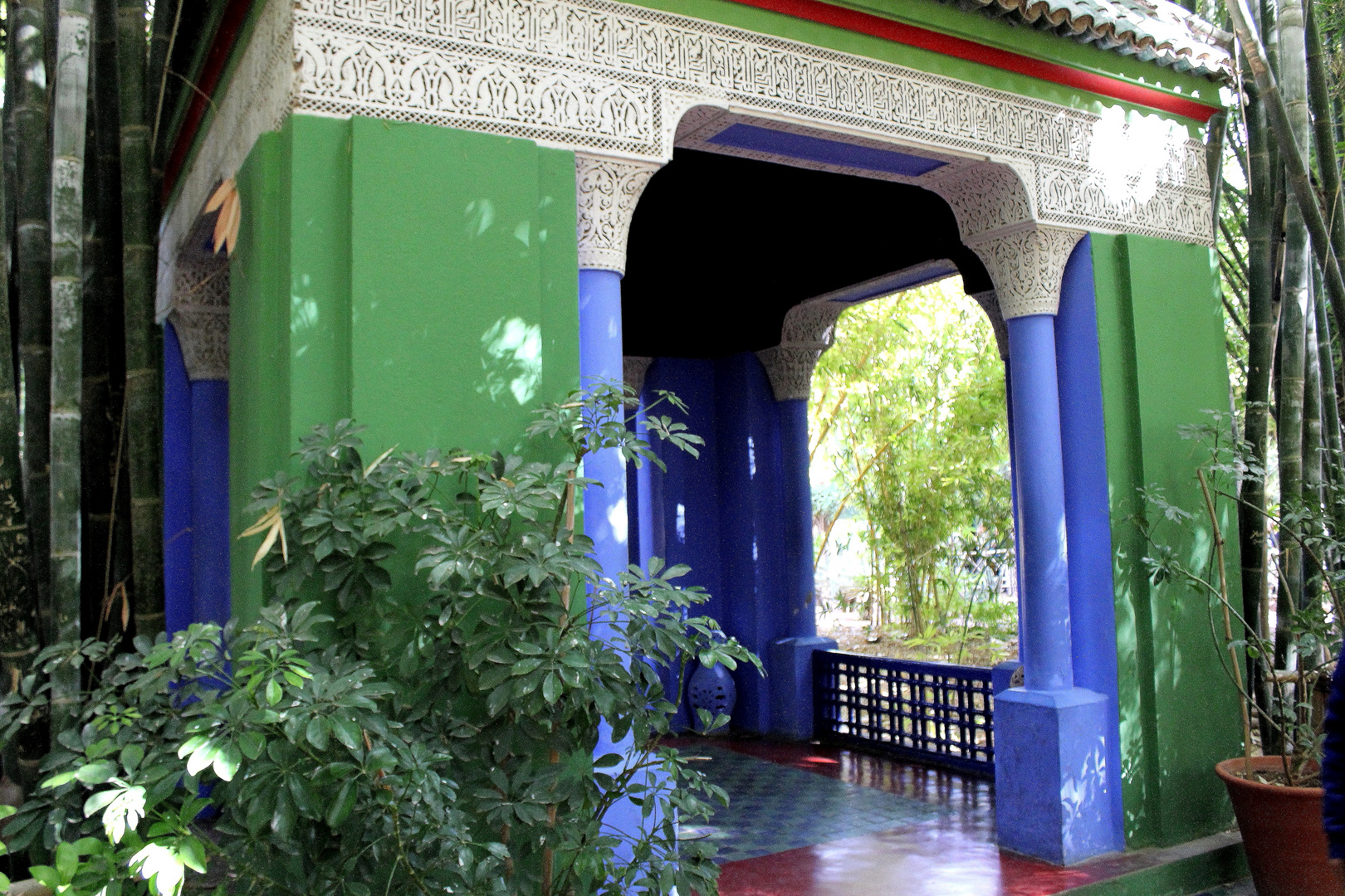 Marokko - Im Jardin Majorelle